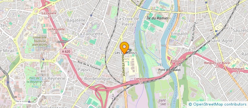 localisation de l'entreprise MADAME RACHIDA GUEDAL à TOULOUSE
