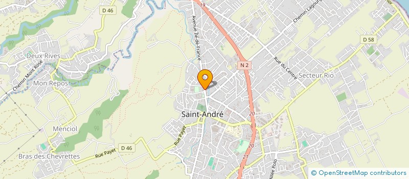 localisation de l'entreprise MADAME RACHIDA HAFEJEE à SAINT-ANDRE