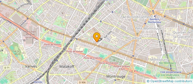 localisation de l'entreprise MADAME RACHIDA IBRAHIM  PARIS