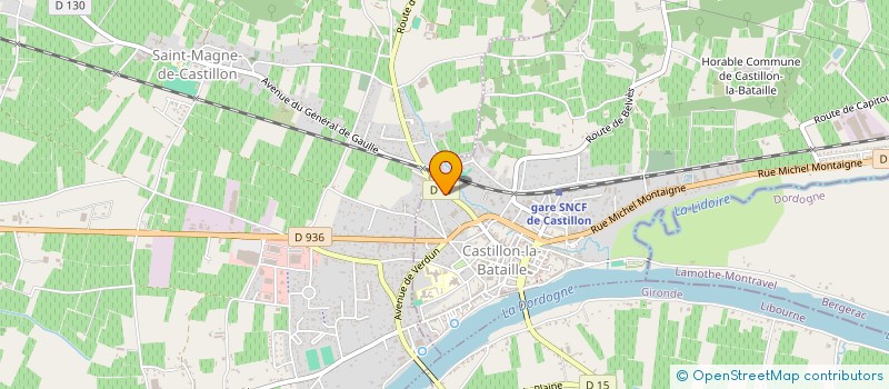 localisation de l'entreprise MADAME RACHIDA KAMELI à CASTILLON-LA-BATAILLE