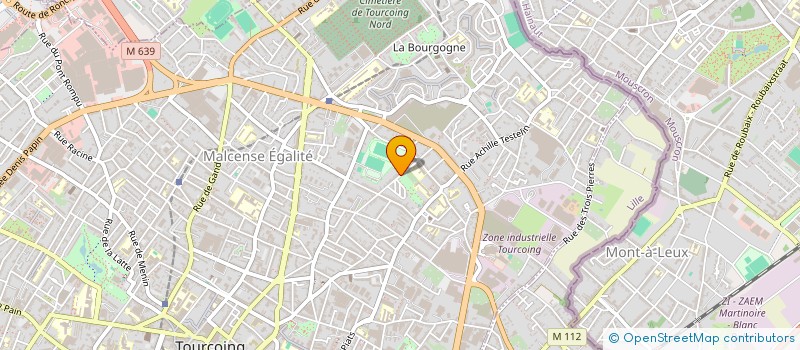 localisation de l'entreprise MADAME RACHIDA KERMOUS  TOURCOING