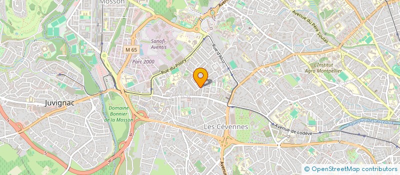 localisation de l'entreprise MADAME RACHIDA LAMSILI à MONTPELLIER