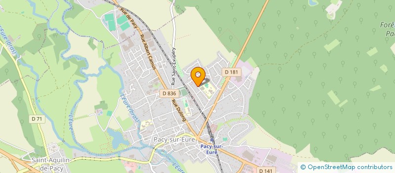 localisation de l'entreprise MADAME RACHIDA LYAMIN  MENILLES