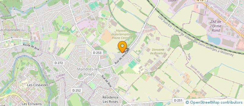 localisation de l'entreprise MADAME RACHIDA MAHMAH à MANDRES-LES-ROSES