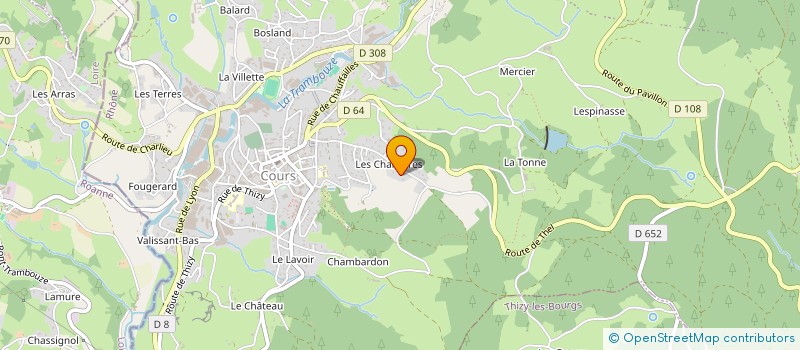 localisation de l'entreprise MADAME RACHIDA MEHALLEL  CUINZIER