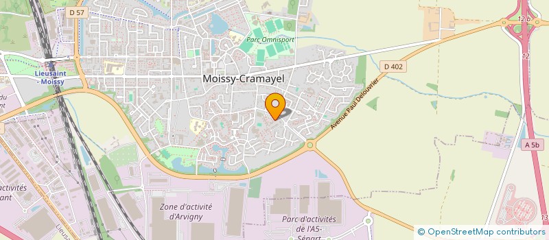 localisation de l'entreprise MADAME RACHIDA OUMOHAND à MOISSY-CRAMAYEL