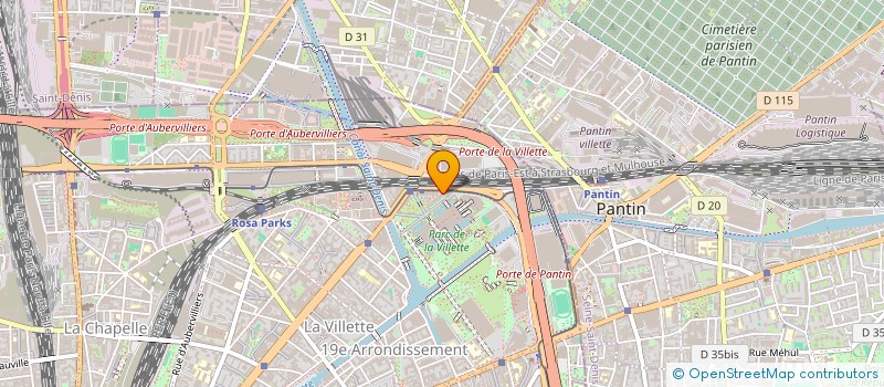 localisation de l'entreprise MADAME RACHIDA ROUQUES  PARIS