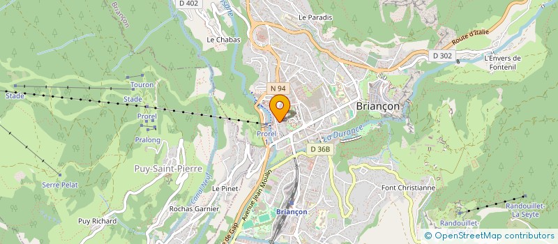 localisation de l'entreprise MADAME RACHIDA SADA à BRIANCON