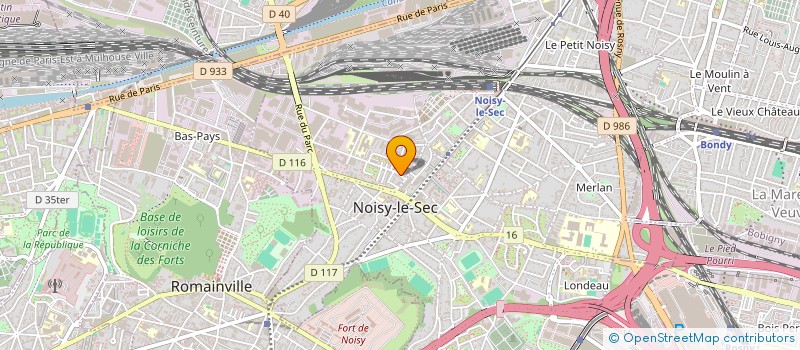 localisation de l'entreprise MADAME RACHIDA SAMRI à NOISY-LE-SEC