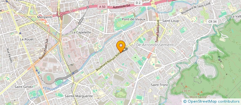 localisation de l'entreprise MADAME RACHIDA TERKI à MARSEILLE