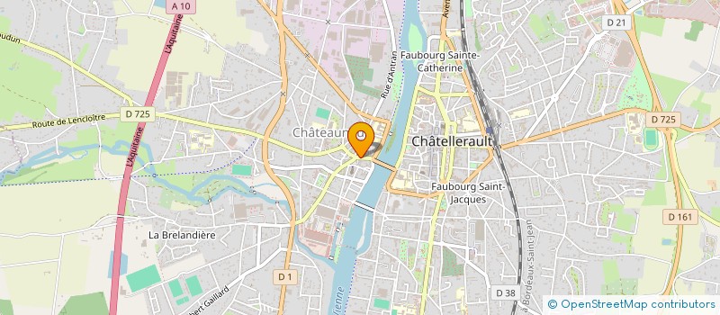 localisation de l'entreprise MADAME RACHIDA ZAITI  CHATELLERAULT