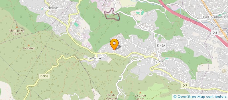 localisation de l'entreprise MADAME RACHIDA ZEHAR  PEYPIN