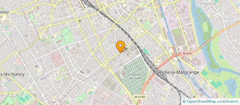 localisation de l'entreprise MADAME RACHIDATOU AHMID YAYA  NANCY