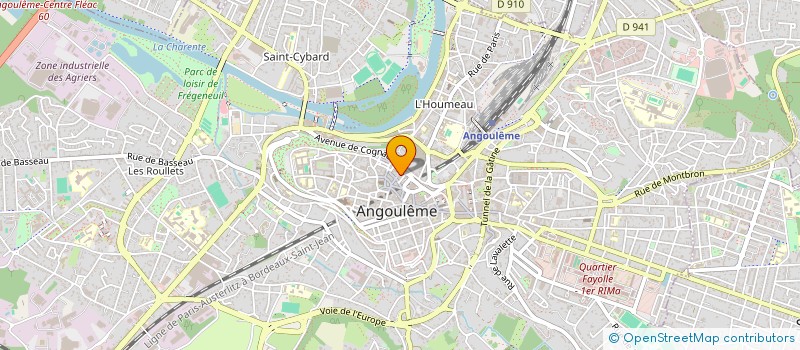 localisation de l'entreprise MADAME RACHIDATOU SIBY à ANGOULEME