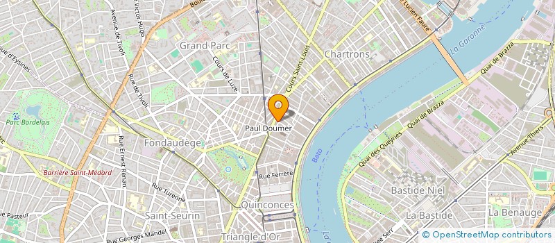 localisation de l'entreprise MADAME RACKY DIOUM SALL  BORDEAUX