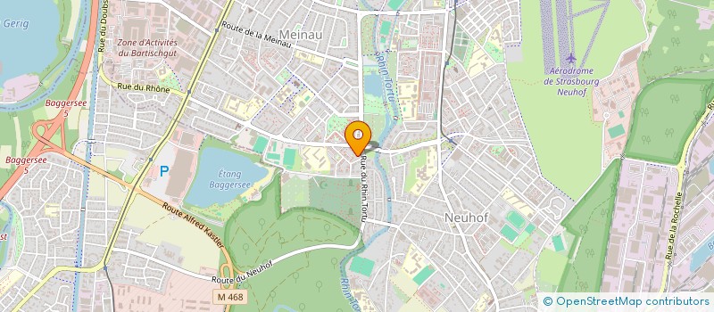 localisation de l'entreprise MADAME RADA LACATUS à STRASBOURG