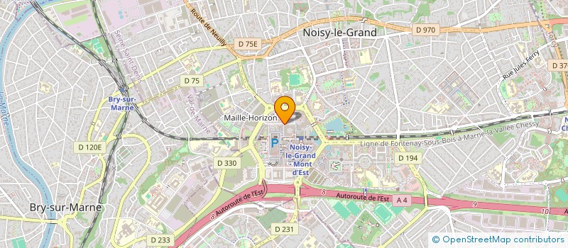 localisation de l'entreprise MADAME RADHIA BOUBAKER  BRY-SUR-MARNE