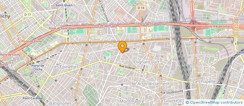 localisation de l'entreprise MADAME RADIA AFIR  PARIS