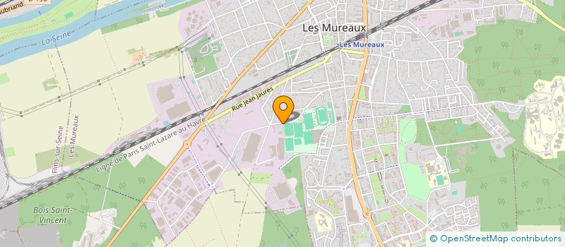 localisation de l'entreprise MADAME RADIA AHBAJJAT à LES MUREAUX