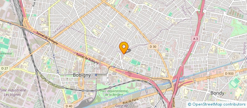 localisation de l'entreprise MADAME RADIA AIT MESSAOUD  BOBIGNY