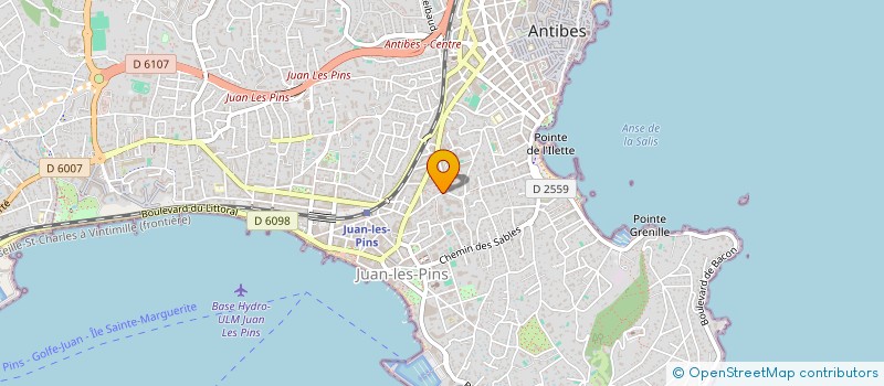 localisation de l'entreprise MADAME RADIA BIREM à ANTIBES
