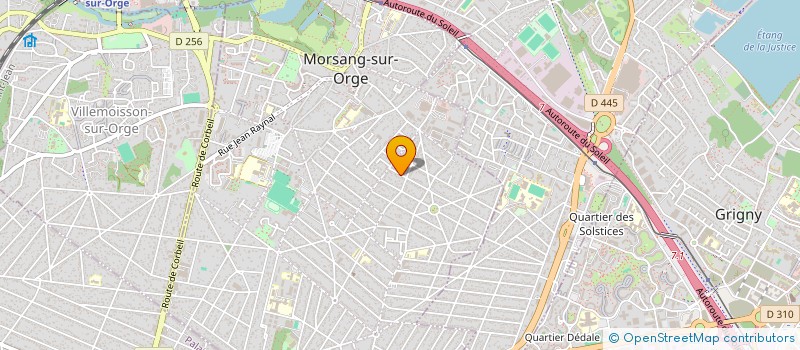 localisation de l'entreprise MADAME RADIA CHENINE  MORSANG-SUR-ORGE