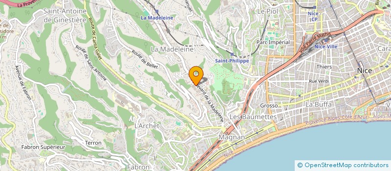 localisation de l'entreprise MADAME RADIA HAMADI à NICE