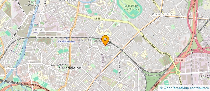 localisation de l'entreprise MADAME RADIA LOIAZIZI à MARCQ-EN-BARŒUL