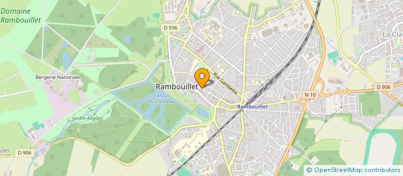 localisation de l'entreprise MADAME RADIA MEDOUNI à RAMBOUILLET
