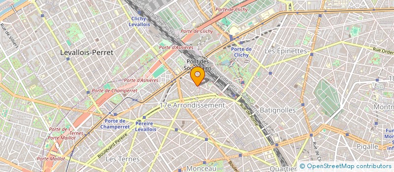 localisation de l'entreprise MADAME RADIA MMADI MOENDANDZE  PARIS