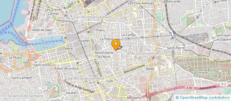 localisation de l'entreprise MADAME RADIA ZITOUNI à MARSEILLE