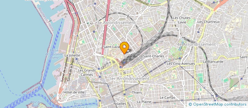 localisation de l'entreprise MADAME RADIJA BERRAI à MARSEILLE