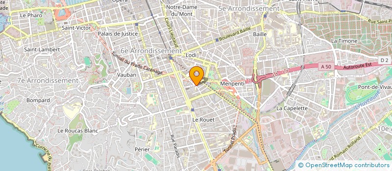 localisation de l'entreprise MADAME RADJA RAHMANI KOUADRI à MARSEILLE