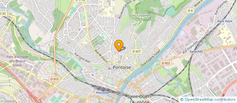 localisation de l'entreprise MADAME RADMILA KLAKLOVA  PONTOISE