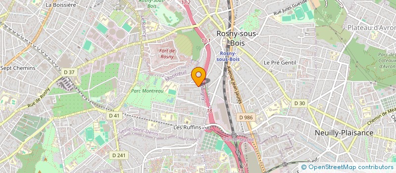 localisation de l'entreprise MADAME RADMILA MARKOVIC à MONTREUIL