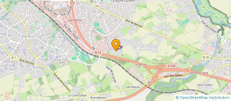 localisation de l'entreprise MADAME RADOSLAVA DIMITROVA à TREGUEUX