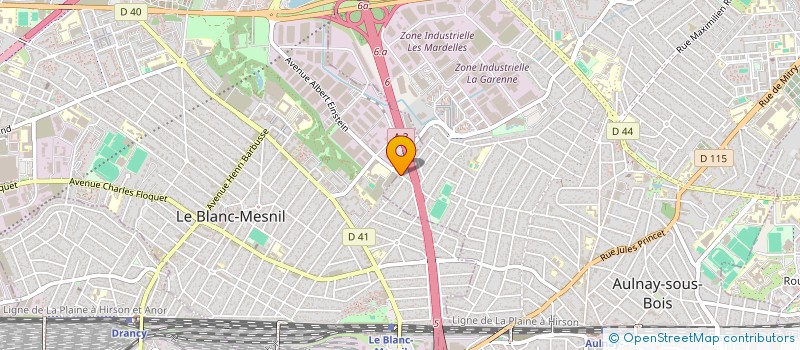 localisation de l'entreprise MADAME RADOSLAVKA JOVANOVIC à AULNAY-SOUS-BOIS