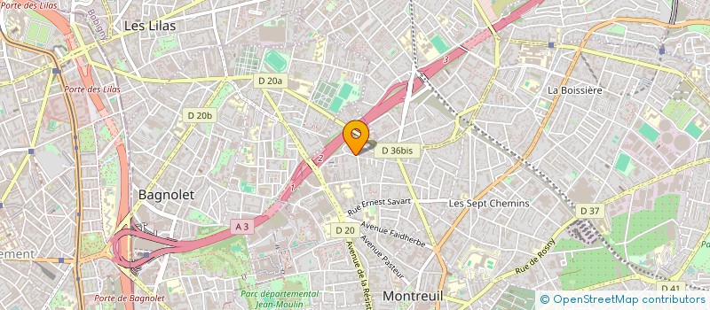 localisation de l'entreprise MADAME RADU COVALI à MONTREUIL