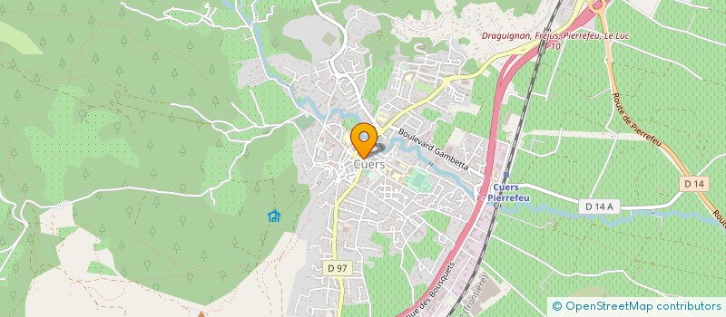 localisation de l'entreprise MADAME RADYA KAMIL-MOHAMED  CUERS