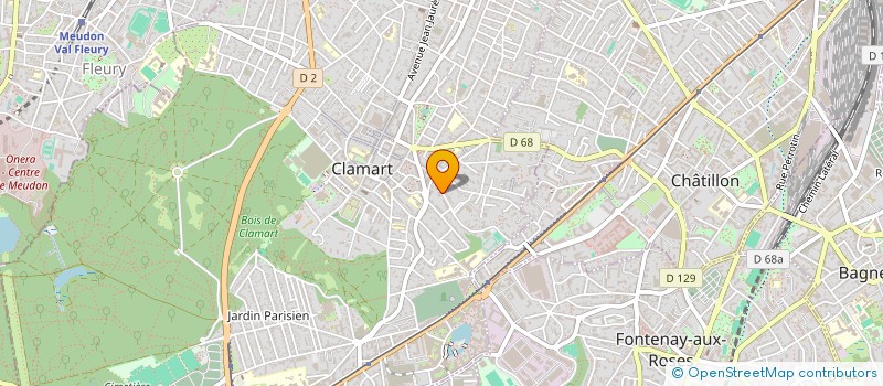 localisation de l'entreprise MADAME RADZIAH BINTI ANI à CLAMART
