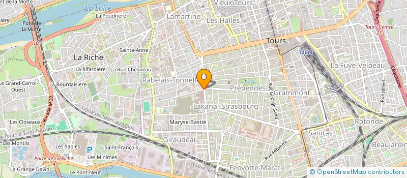 localisation de l'entreprise MADAME RAFAELA MIALDEA à TOURS