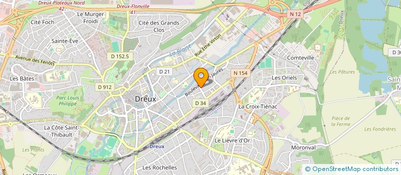 localisation de l'entreprise MADAME RAFAELA SILVA ALMEIDA à DREUX
