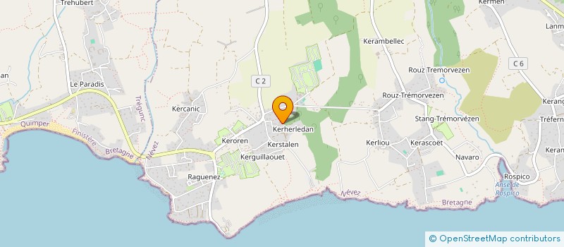 localisation de l'entreprise MADAME RAFAELE DELAYE  NEVEZ