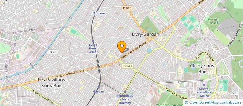 localisation de l'entreprise MADAME RAFAELLA FRANCO MESQUITA à LIVRY-GARGAN