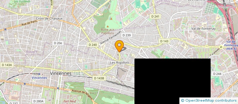 localisation de l'entreprise MADAME RAFAELLA PEREIRA ALLEBRAND à FONTENAY-SOUS-BOIS
