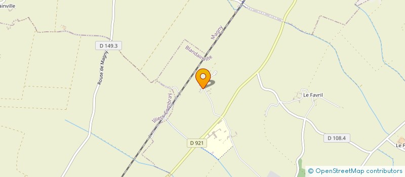localisation de l'entreprise MADAME RAFAELLE ALZURIA à BLANDAINVILLE