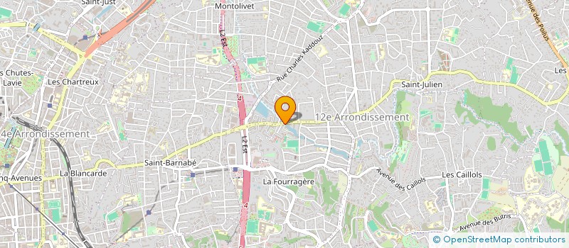 localisation de l'entreprise MADAME RAFAELLE BRUNO  MARSEILLE