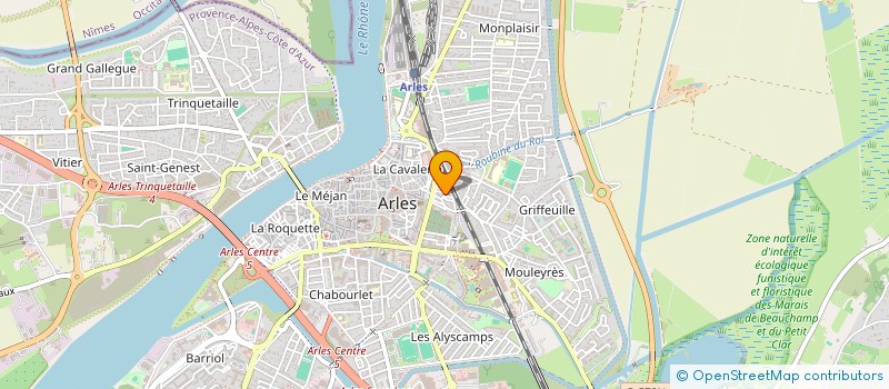 localisation de l'entreprise MADAME RAFAELLE EMERY  ARLES