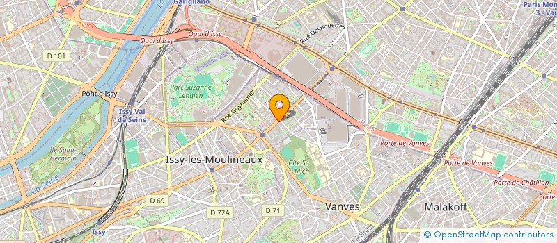 localisation de l'entreprise MADAME RAFAELLE ROSINI à ISSY-LES-MOULINEAUX