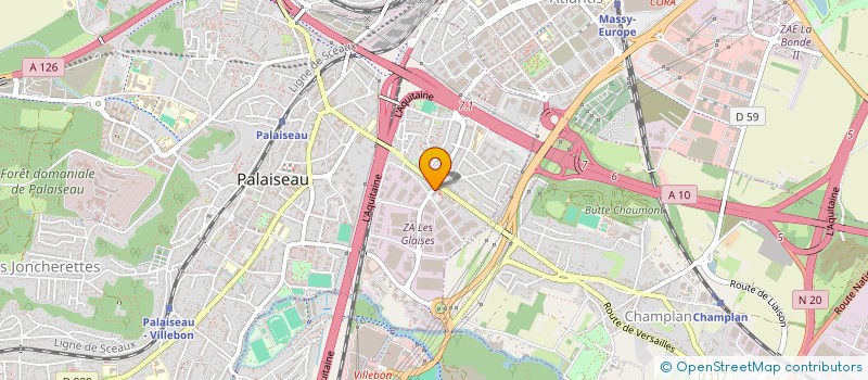 localisation de l'entreprise MADAME RAFARATIANA TOTOZANAKA à PALAISEAU